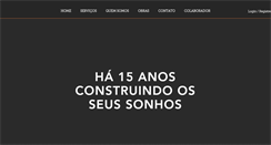 Desktop Screenshot of marcoengenharia.com.br